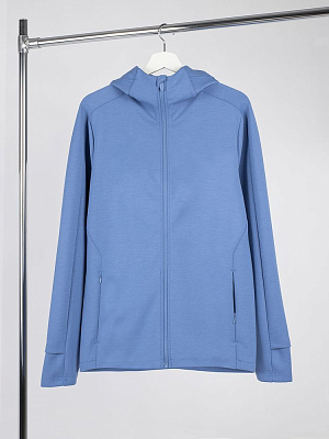 Куртка с капюшоном унисекс Begi, синяя (Синий)