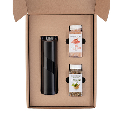 Набор "Модерн box 3in1"  (Черный с коричневым)