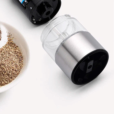 Электрическая мельница для специй Circle Joy Electric Grinder, серебро
