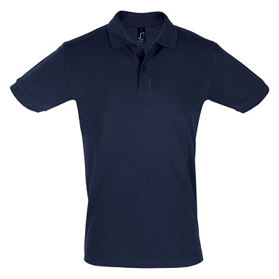 Поло мужское PERFECT MEN 180 (Тёмно-синий)