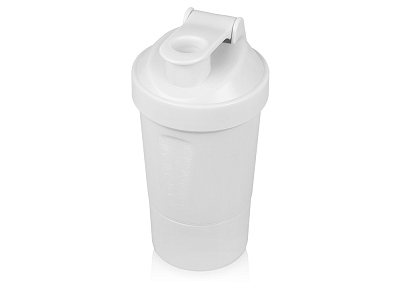 Шейкер для спортивного питания Level Up (Белый)
