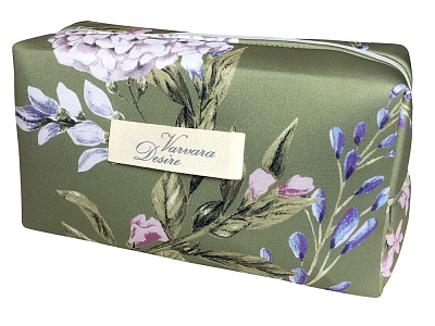Косметичка Сады Семирамиды (Зеленый оливковый)