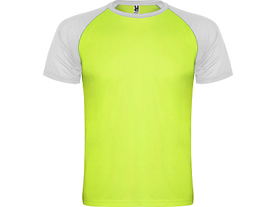 Спортивная футболка Indianapolis мужская (Неоновый зеленый/белый)