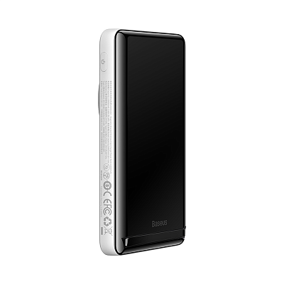 Беспроводной магнитный ПЗУ Baseus Magnetic Bracket 10000mAh 20W, белый