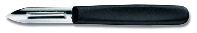 Нож для чистки картофеля VICTORINOX, двустороннее лезвие, чёрный (Черный)