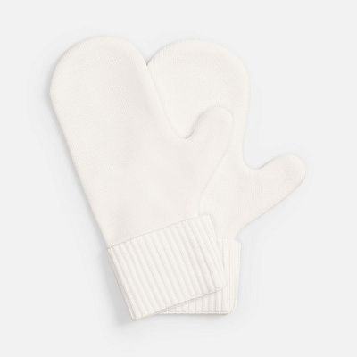 Варежки Yong, белые (Белый)