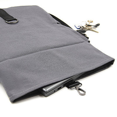 Шоппер Superbag Companion (серый с черным)