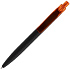 Ручка шариковая Prodir QS01 PRT-T Soft Touch, черная с оранжевым - Фото 4