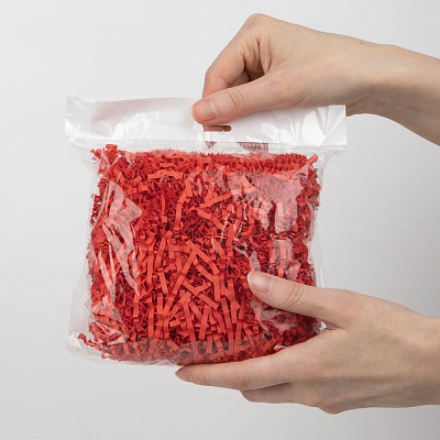 Бумажный наполнитель Chip, красный