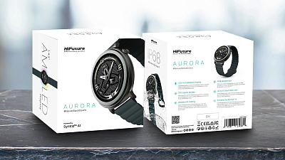 Смарт-часы HiFuture AURORA, темно-зеленый