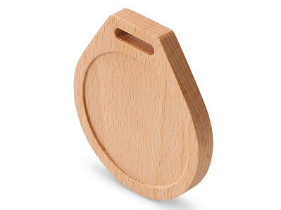 Медаль из бука Round (Натуральный)
