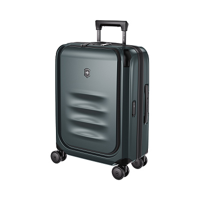Чемодан VICTORINOX Spectra™ 3.0 Global Carry-On, темно-зеленый, поликарбонат Sorplas™, 40x20x55 см, 39 л
