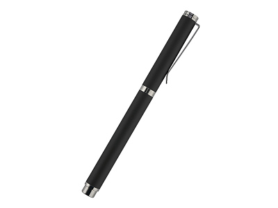 Ручка металлическая шариковая Venezia Pragmatico софт-тач (Чёрный)
