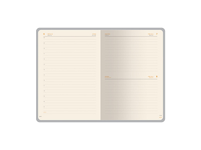 Ежедневник А5 датированный Boston на 2027 год