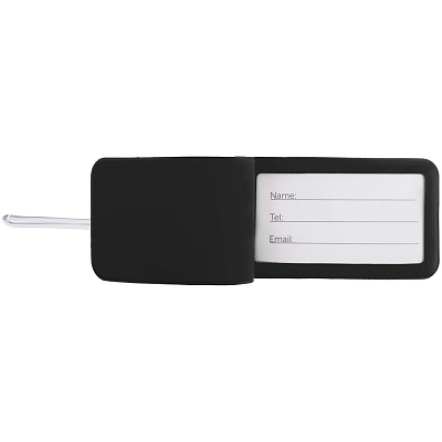 Багажная бирка Dorset, черная (Чёрный)