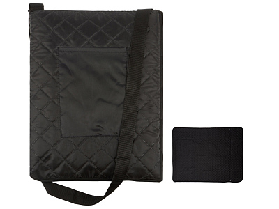 Плед для пикника Ridge 115 х 140 см (Чёрный)