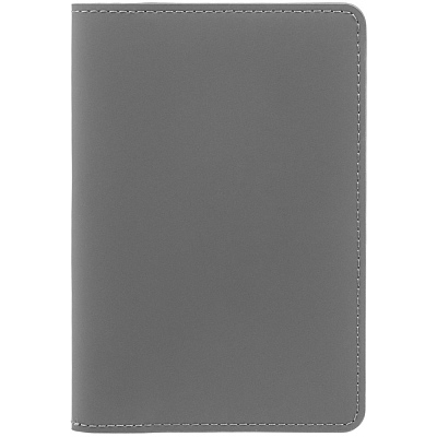 Обложка для паспорта Alaska, серая (Серый)