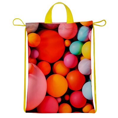 Сумка-рюкзак с полноцветной печатью, размер M (Мультиколор)