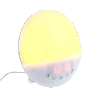 Мультимедийная станция с имитацией солнечного света dreamTime, ver.2, белая (Белый)