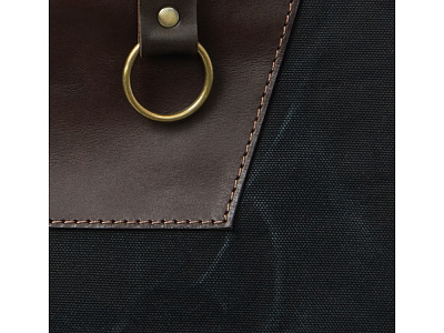 Фартук из канваса с карманами