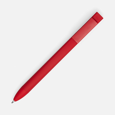 Ручка шариковая Swiper SQ Soft Touch, красная
