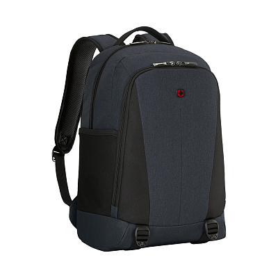 Рюкзак WENGER Oryson 16", серый/чёрный, переработанный ПЭТ/Полиэстер, 32х45х19 см, 25 л.