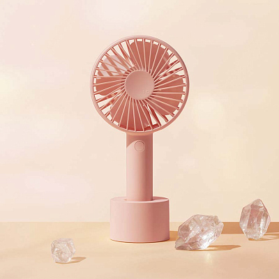 Портативный вентилятор Solove N9, розовый