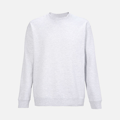 Свитшот унисекс Columbia, светло-серый меланж (Серый меланж)