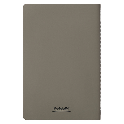 Блокнот Альфа Слим (Alpha slim), серый