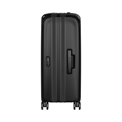 Чемодан VICTORINOX Spectra™ 3.0 Exp. Medium Case, чёрный, поликарбонат Sorplas™, 46x30x69 см, 81 л