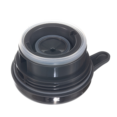 Термокофейник Stinger, 1,6 л, нержавеющая сталь, чёрный, 18 x 13,6 x 25,9 см