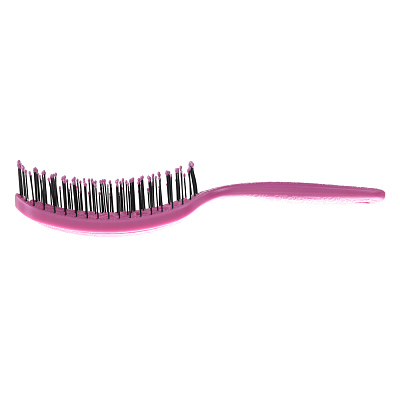 Щетка Dewal Beauty серия "Friendly", с нейлоновым штифтом, форма прямоугольная