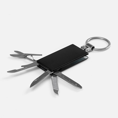 Брелок-мультитул Toolful, черный (Чёрный)