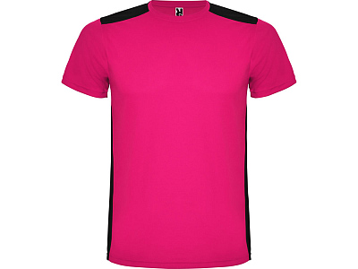 Спортивная футболка Detroit мужская (Яркая фуксия/черный)