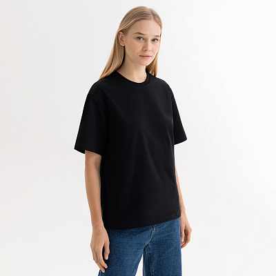 Футболка унисекс RUST, 240 гр., черная, размер XXL (Чёрный)