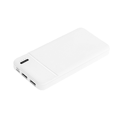 Внешний аккумулятор с подсветкой Skyline Plus 10000 mAh  (Белый)