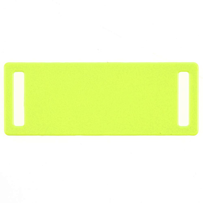 Шильдик металлический Kova  неон (Желтый)
