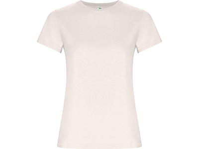 Футболка из органического хлопка Golden Woman женская (Античный белый)