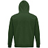 Толстовка унисекс Stellar, темно-зеленая - Фото 2
