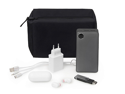 Органайзер для электроники и проводов Aisle (Чёрный)