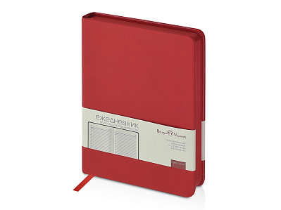Ежедневник недатированный А6 Megapolis Color (Красный)