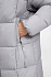 Пуховик унисекс Kapsula, серый - Фото 14