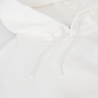 Худи релакс унисекс Баланс (Balance), с начесом, белый