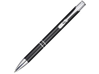 Ручка шариковая из переработанного алюминия Moneta (Чёрный)