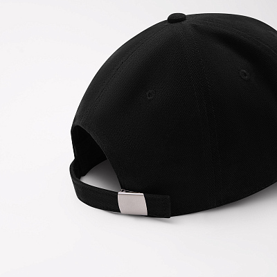 Бейсболка Аксис (Axis), 6 клиньев, черный