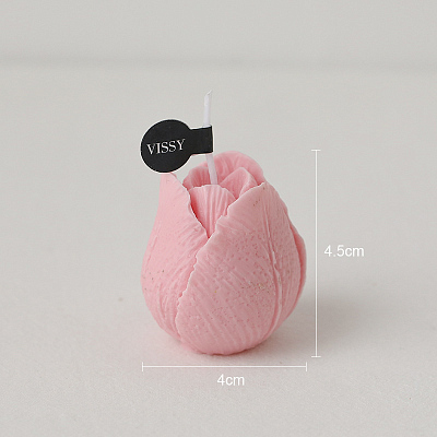 Свеча Тюльпан Оксфорд  (Розовый)