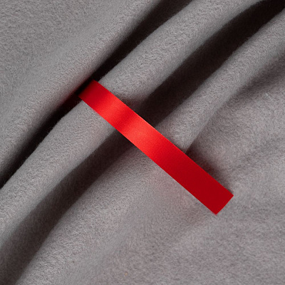 Лента сатиновая Satin 10 S, красная, 30 см (Красный)