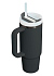 Термокружка Quencher H2.0 1180 с трубочкой, серая - Фото 2