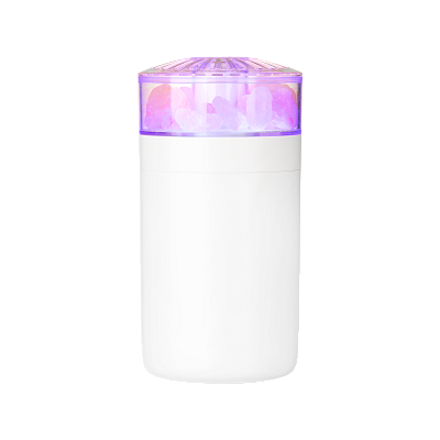 Увлажнитель воздуха с подсветкой и соляными кристаллами Crystal (Белый)