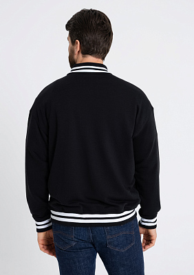 Бомбер унисекс STAN футер без начеса с контрастом 340, 71